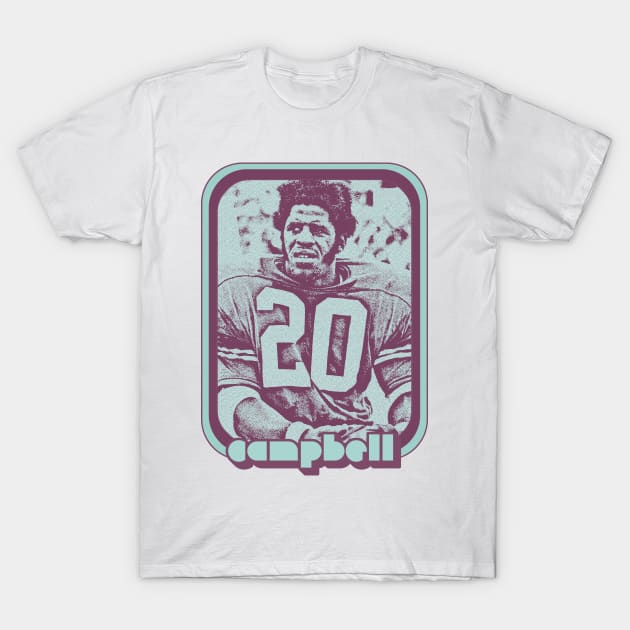 Earl Campbell /// Retro Style Football Fan Gift Design T-Shirt by DankFutura